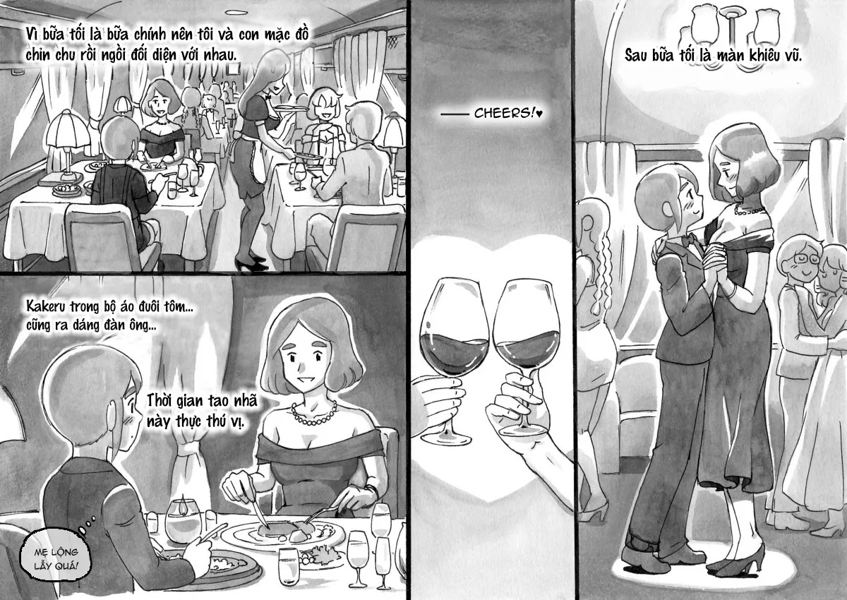 HentaiVN.net - Ảnh 3 - Chuyến tàu mơ ước [Mama-Sho Time. Dream Express] - Chap 2