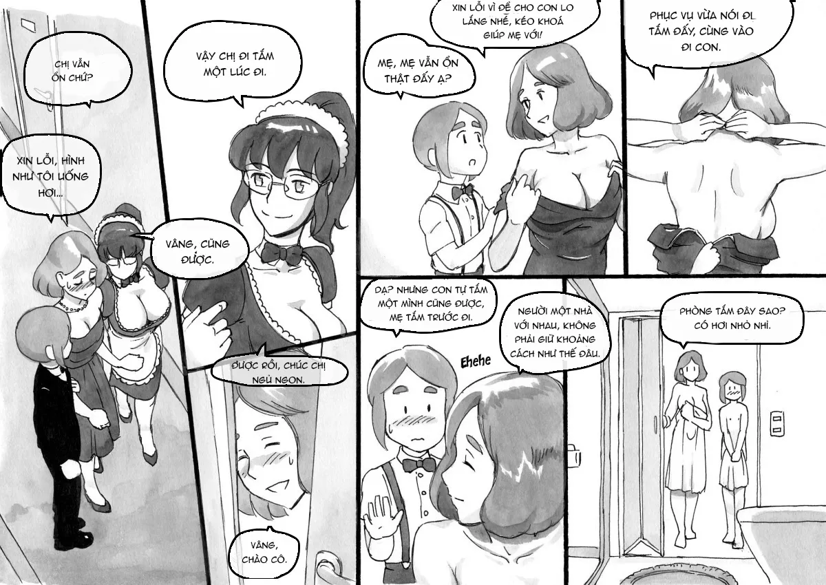 HentaiVN.net - Ảnh 5 - Chuyến tàu mơ ước [Mama-Sho Time. Dream Express] - Chap 2