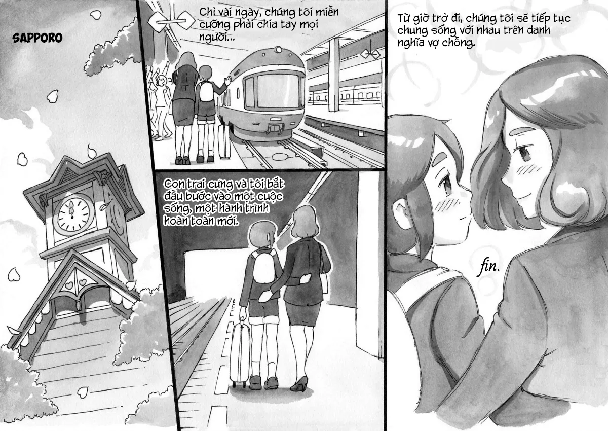 HentaiVN.net - Ảnh 14 - Chuyến tàu mơ ước [Mama-Sho Time. Dream Express] - Chap 3