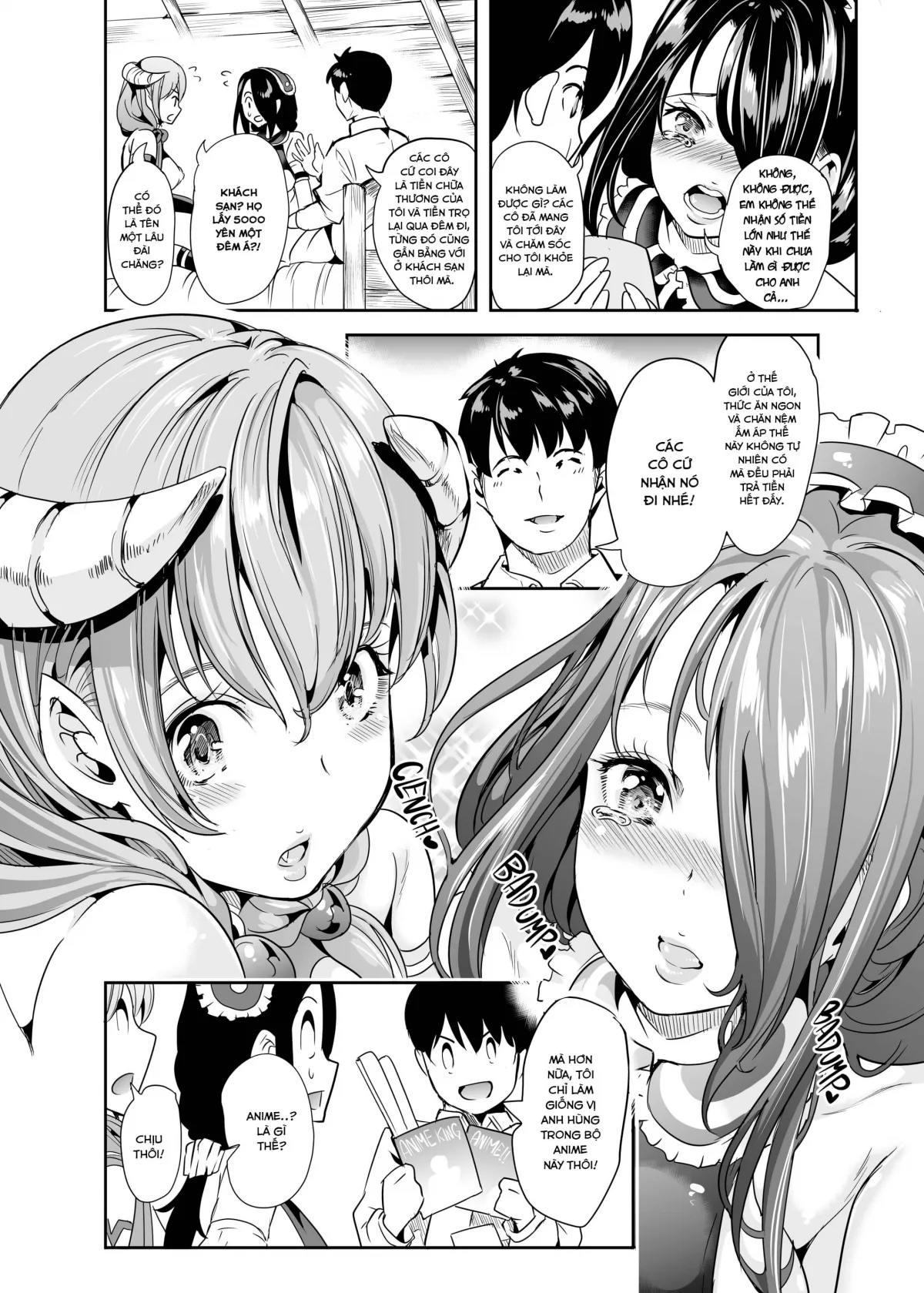 HentaiVN.net - Ảnh 12 - Dàn Harem tại dị giới [My harem in another world] - Chap 1