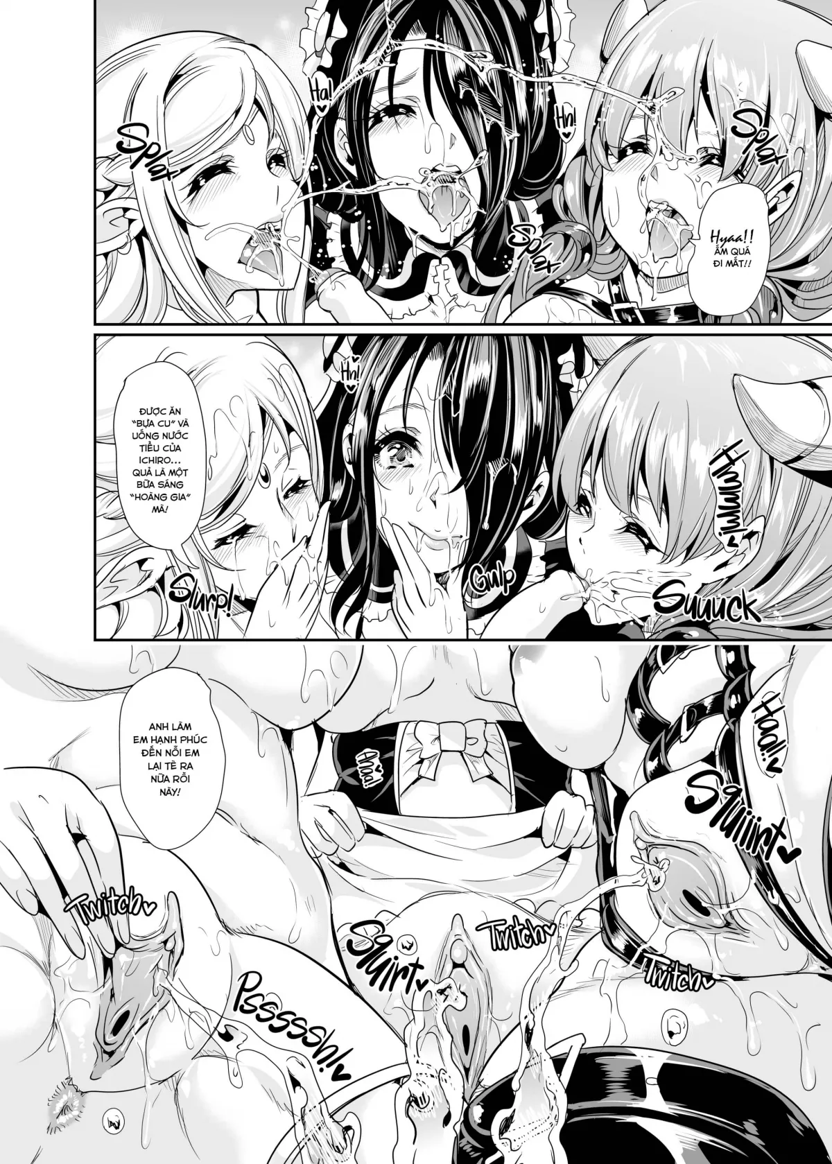 HentaiVN.net - Ảnh 10 - Dàn Harem tại dị giới [My harem in another world] - Chap 2(A)