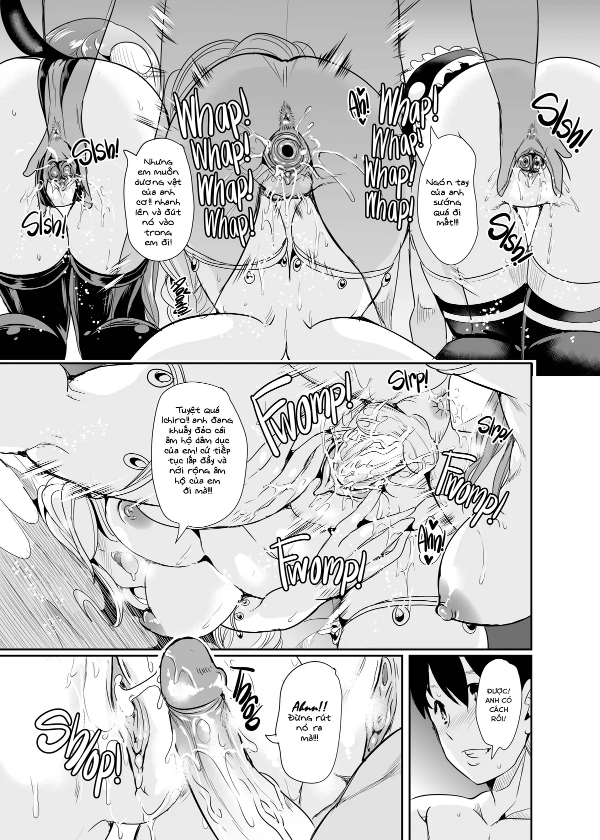 HentaiVN.net - Ảnh 16 - Dàn Harem tại dị giới [My harem in another world] - Chap 2(B)