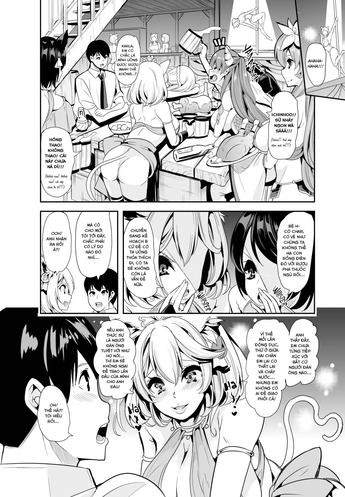 HentaiVN.net - Ảnh 9 - Dàn Harem tại dị giới [My harem in another world] - Chap 3(A)