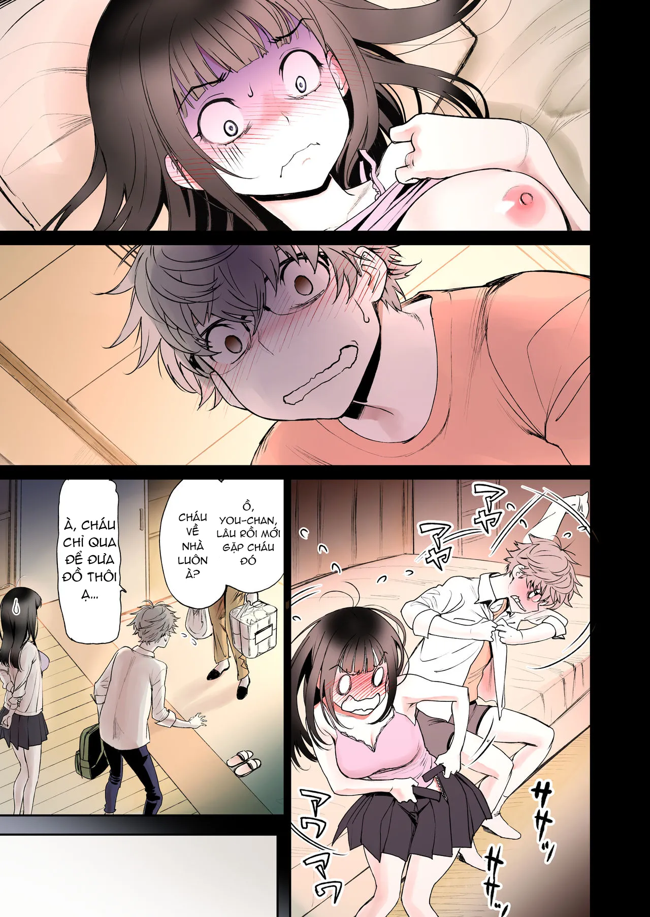 HentaiVN.net - Ảnh 18 - Futari no aishou [~Osananajimi to Nettori Icha Love~] - Vol 1