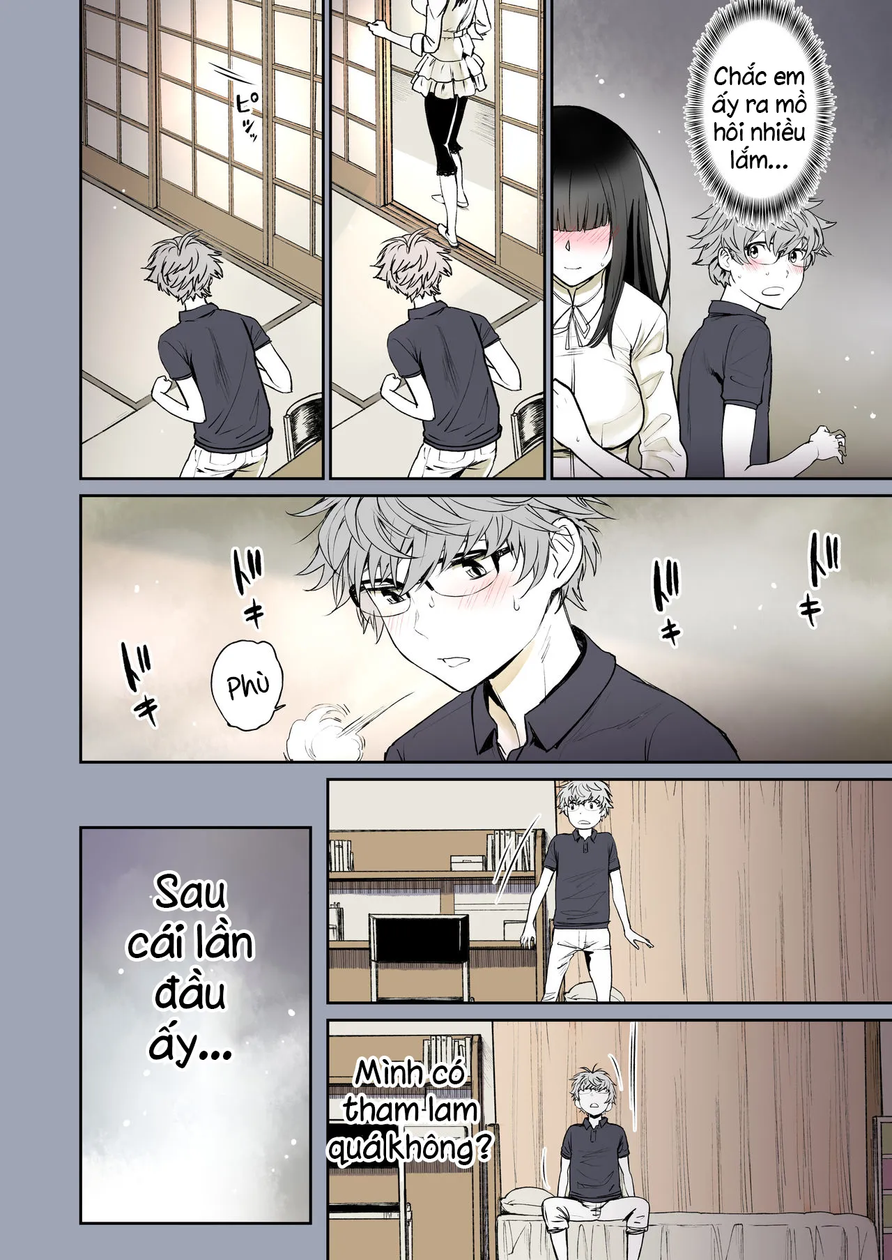 HentaiVN.net - Ảnh 25 - Futari no aishou [~Osananajimi to Nettori Icha Love~] - Vol 1