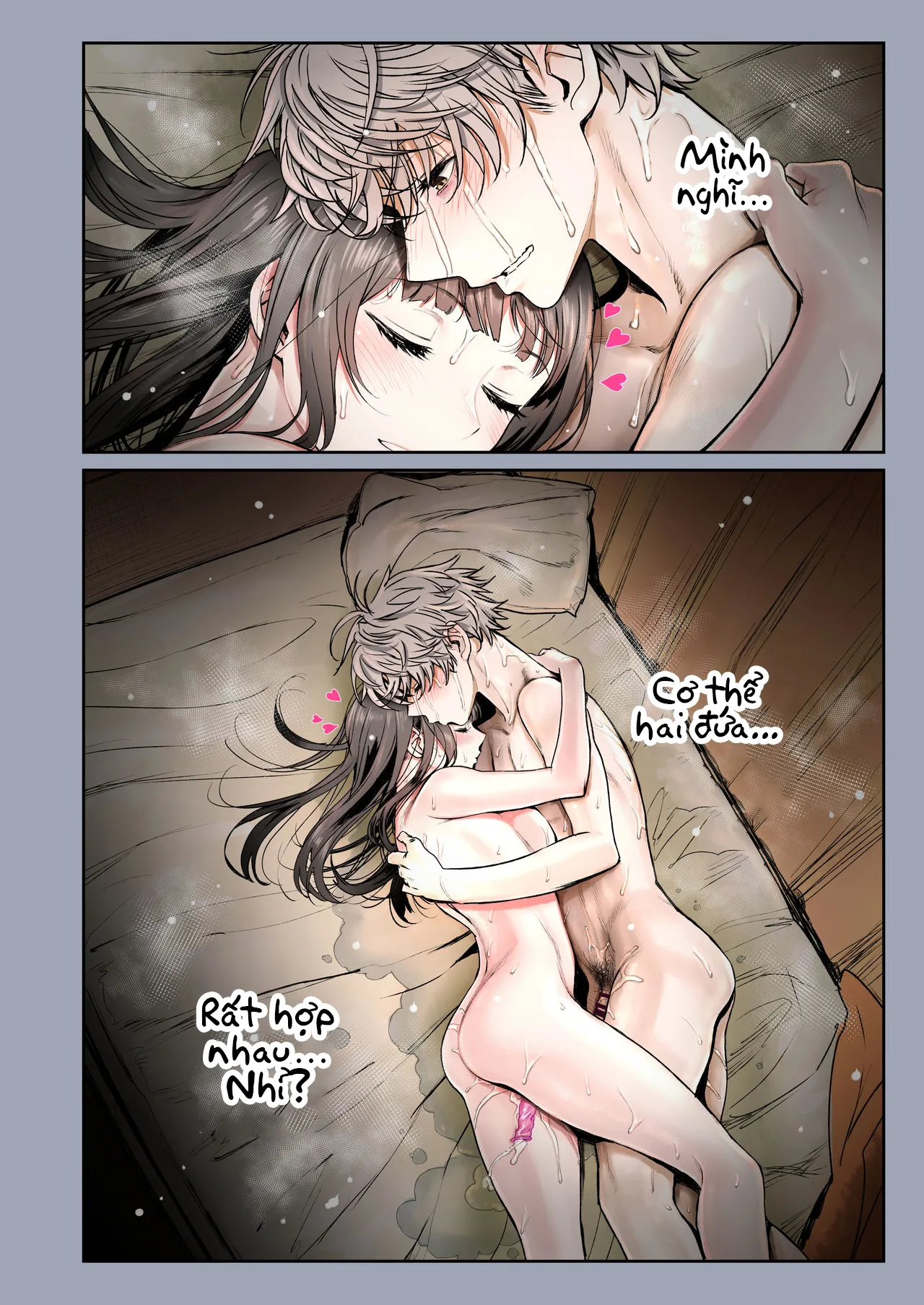 HentaiVN.net - Ảnh 79 - Futari no aishou [~Osananajimi to Nettori Icha Love~] - Vol 1