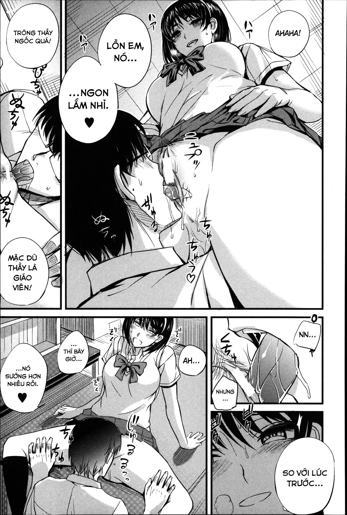 HentaiVN.net - Ảnh 11 - Ông thầy nô lệ [Dorei Sensei] - Chap 1