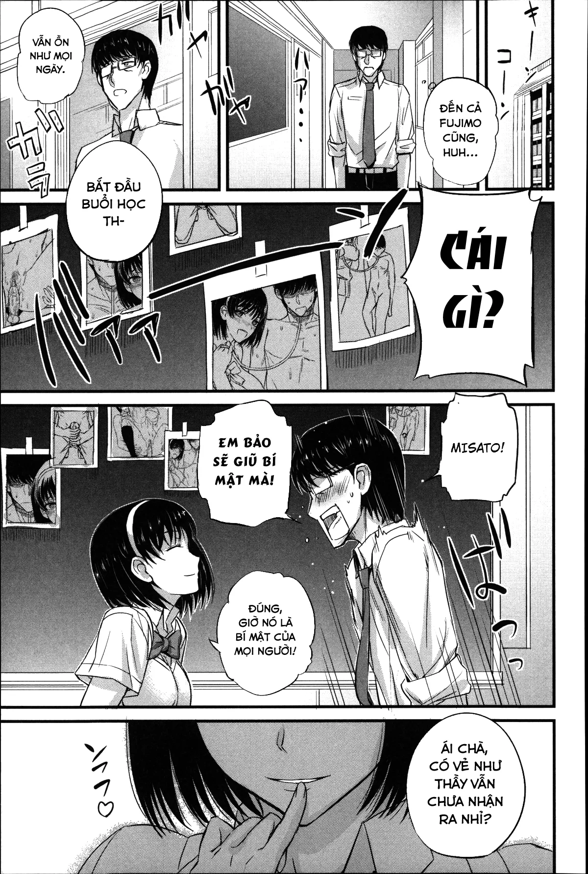 HentaiVN.net - Ảnh 14 - Ông thầy nô lệ [Dorei Sensei] - Chap 3 - END