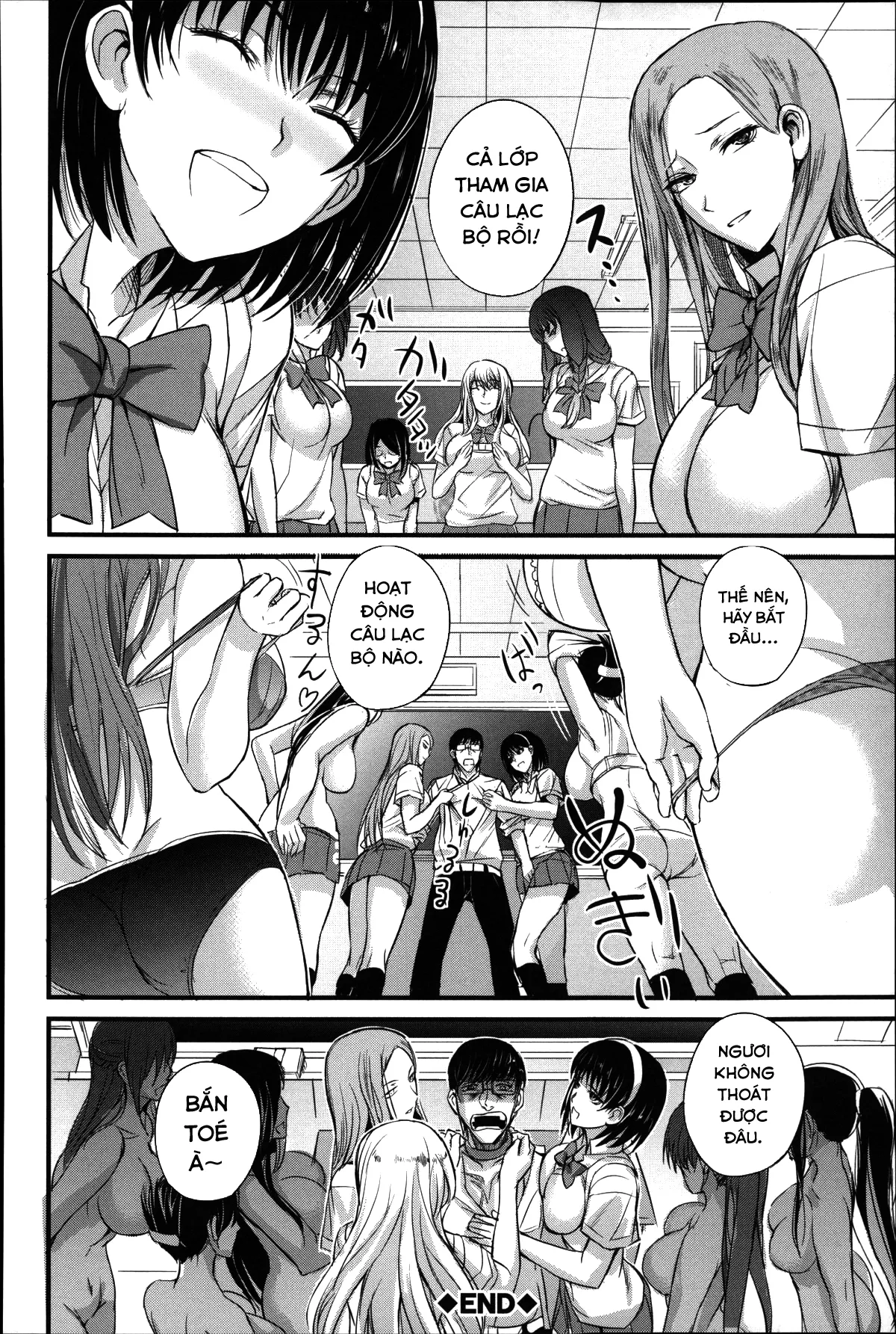 HentaiVN.net - Ảnh 15 - Ông thầy nô lệ [Dorei Sensei] - Chap 3 - END