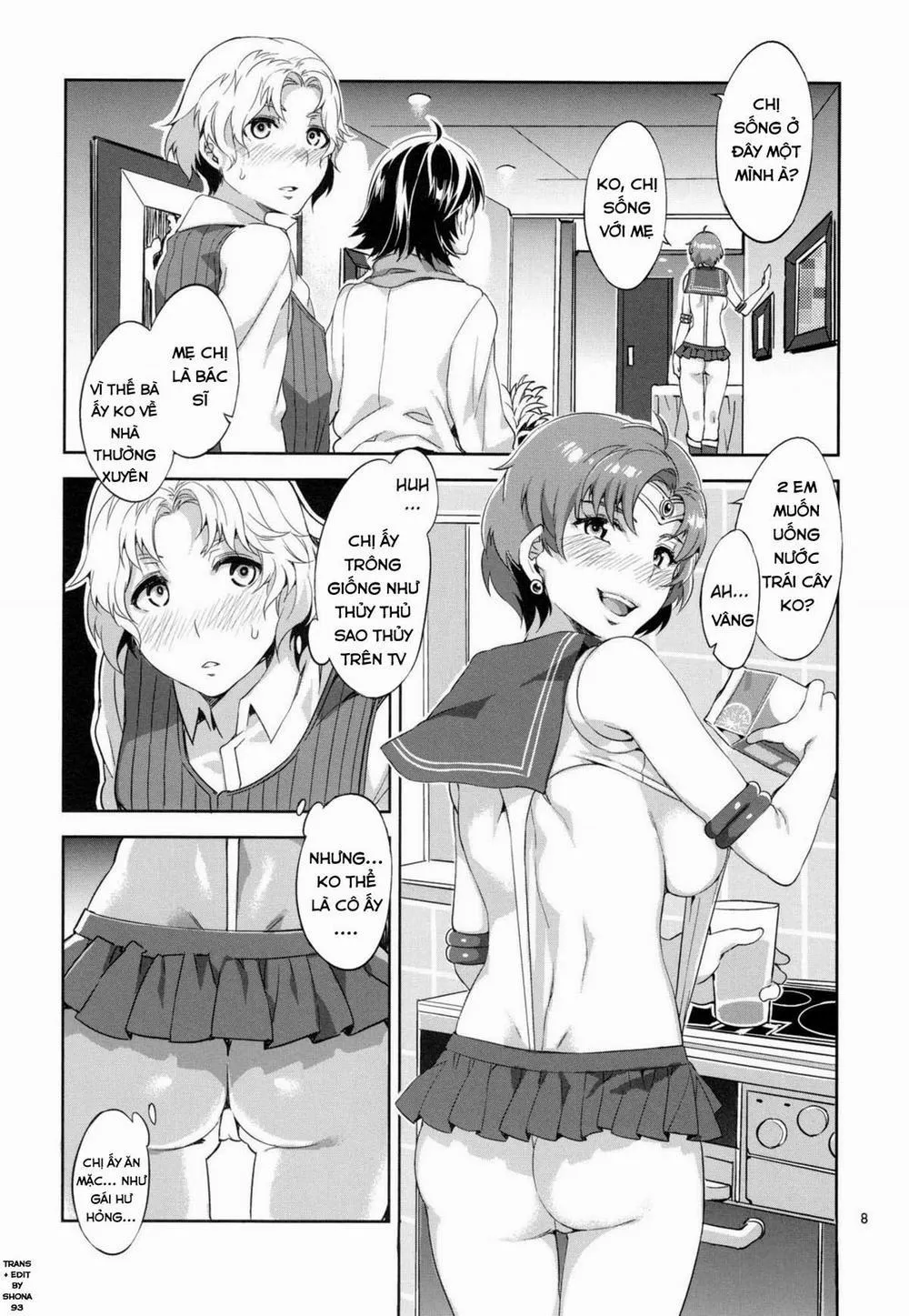 HentaiVN.net - Ảnh 6 - MERCURY SHADOW 2 (Sailor Moon) - Oneshot