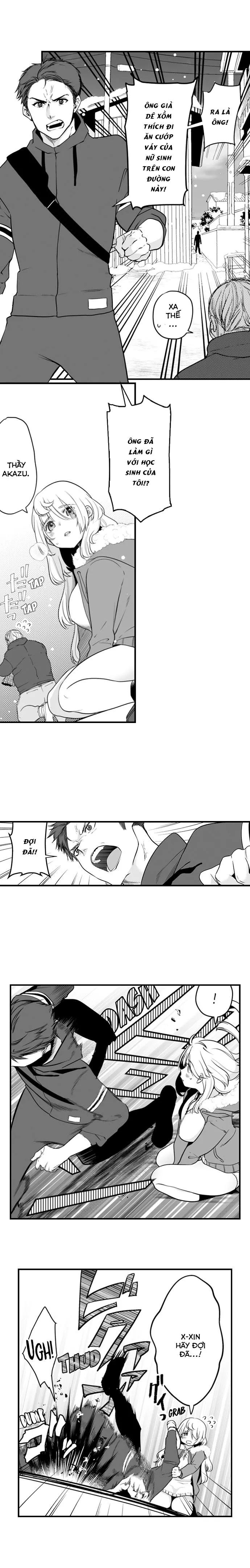 HentaiVN.net - Ảnh 6 - Em muốn làm con mồi của anh [Ookami-san wa Taberaretai ; オオカミさんは食べられたい～不器用女子とヘタレ教師] - Chapter 1: Lên sóng