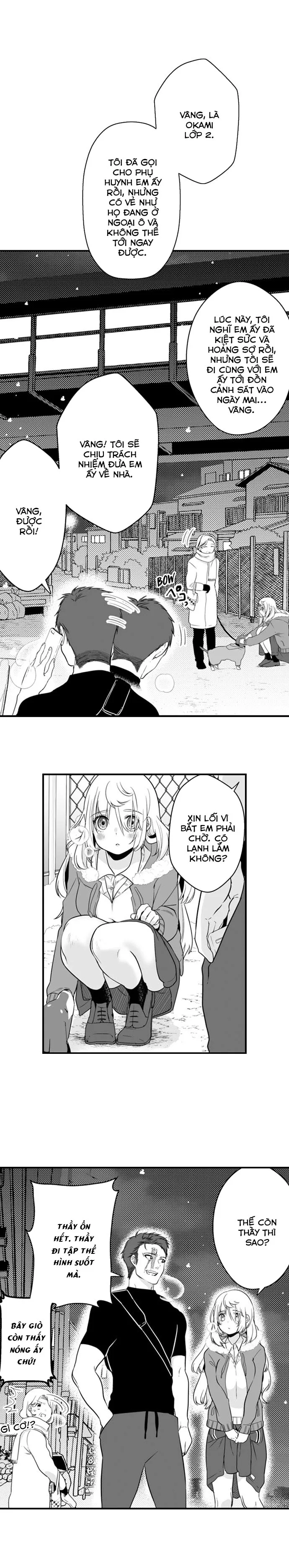 HentaiVN.net - Ảnh 8 - Em muốn làm con mồi của anh [Ookami-san wa Taberaretai ; オオカミさんは食べられたい～不器用女子とヘタレ教師] - Chapter 1: Lên sóng