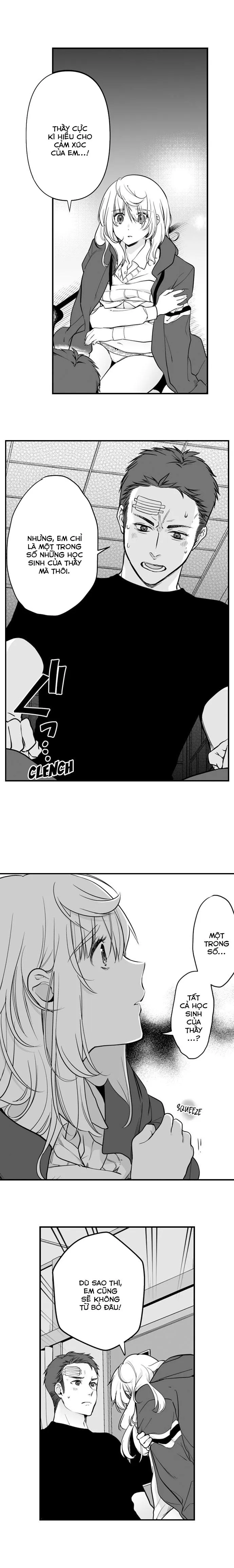 HentaiVN.net - Ảnh 9 - Em muốn làm con mồi của anh [Ookami-san wa Taberaretai ; オオカミさんは食べられたい～不器用女子とヘタレ教師] - Chapter 2: Liểu lĩnh