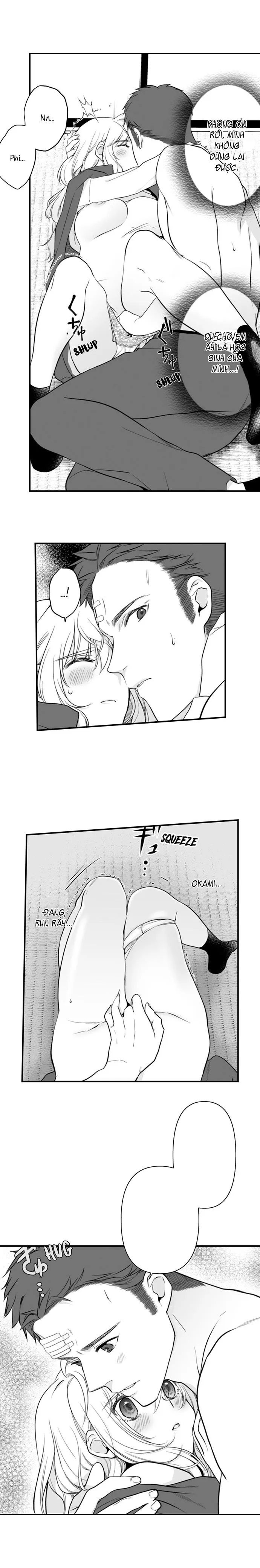 HentaiVN.net - Ảnh 6 - Em muốn làm con mồi của anh [Ookami-san wa Taberaretai ; オオカミさんは食べられたい～不器用女子とヘタレ教師] - Chapter 3: Giới hạn