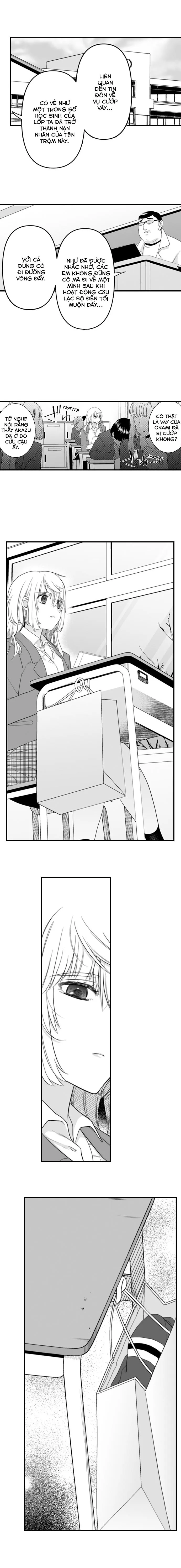 HentaiVN.net - Ảnh 3 - Em muốn làm con mồi của anh [Ookami-san wa Taberaretai ; オオカミさんは食べられたい～不器用女子とヘタレ教師] - Chapter 4: Rằng buộc