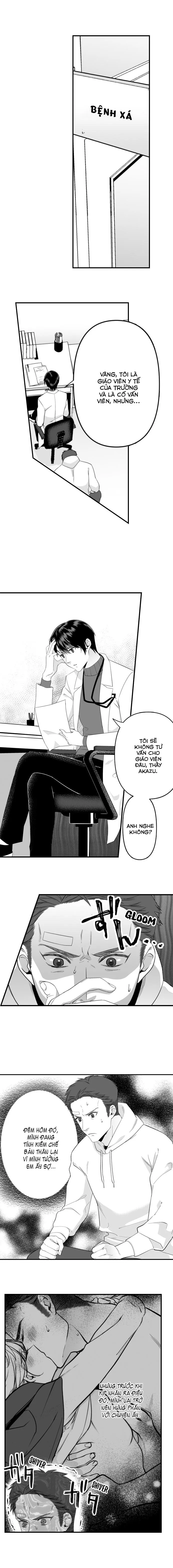HentaiVN.net - Ảnh 4 - Em muốn làm con mồi của anh [Ookami-san wa Taberaretai ; オオカミさんは食べられたい～不器用女子とヘタレ教師] - Chapter 4: Rằng buộc