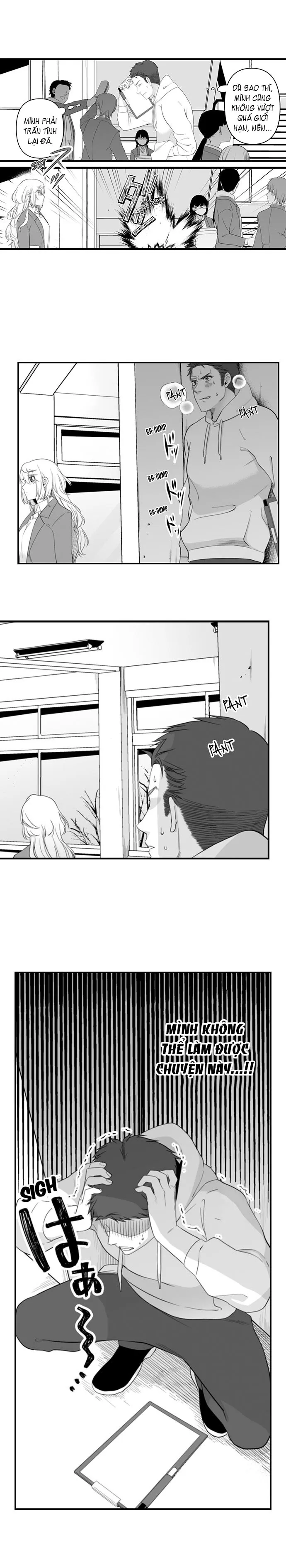 HentaiVN.net - Ảnh 6 - Em muốn làm con mồi của anh [Ookami-san wa Taberaretai ; オオカミさんは食べられたい～不器用女子とヘタレ教師] - Chapter 4: Rằng buộc