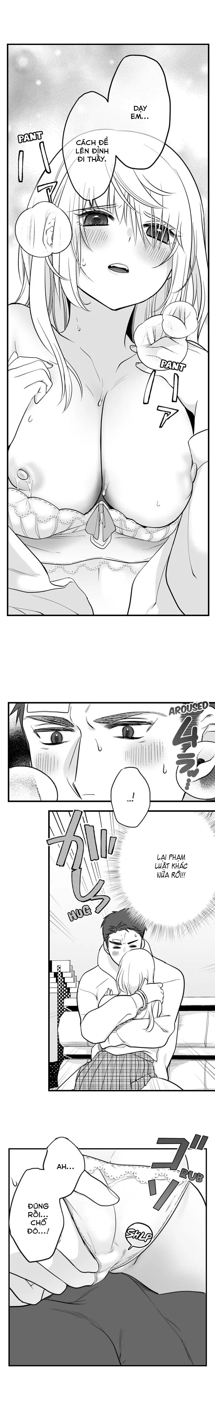 HentaiVN.net - Ảnh 10 - Em muốn làm con mồi của anh [Ookami-san wa Taberaretai ; オオカミさんは食べられたい～不器用女子とヘタレ教師] - Chapter 5: Vượt rào
