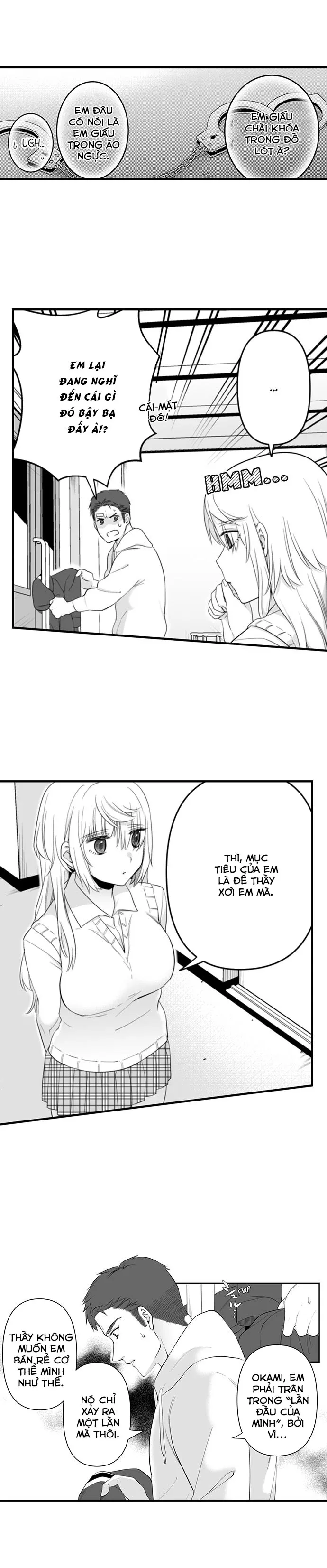 HentaiVN.net - Ảnh 7 - Em muốn làm con mồi của anh [Ookami-san wa Taberaretai ; オオカミさんは食べられたい～不器用女子とヘタレ教師] - Chapter 6: Thử thách