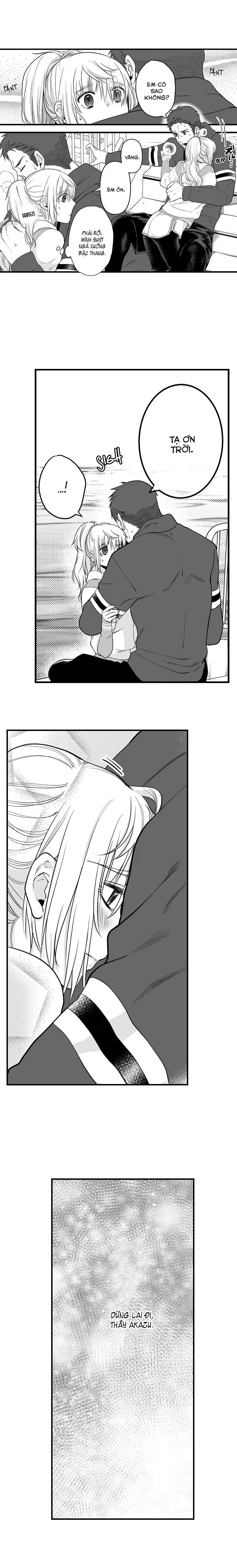 HentaiVN.net - Ảnh 4 - Em muốn làm con mồi của anh [Ookami-san wa Taberaretai ; オオカミさんは食べられたい～不器用女子とヘタレ教師] - Chapter 7: Baka