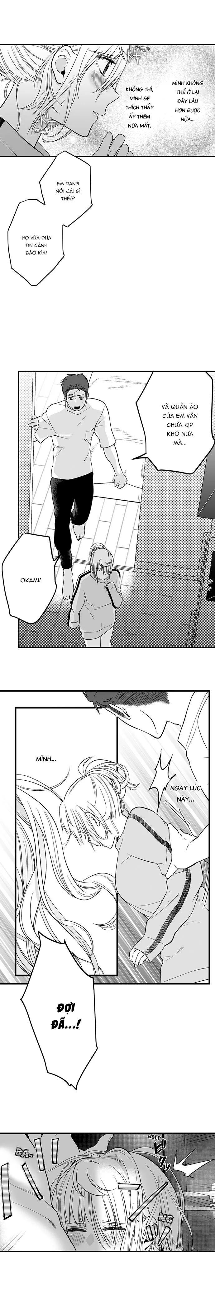 HentaiVN.net - Ảnh 6 - Em muốn làm con mồi của anh [Ookami-san wa Taberaretai ; オオカミさんは食べられたい～不器用女子とヘタレ教師] - Chapter 8: Mưa lớn
