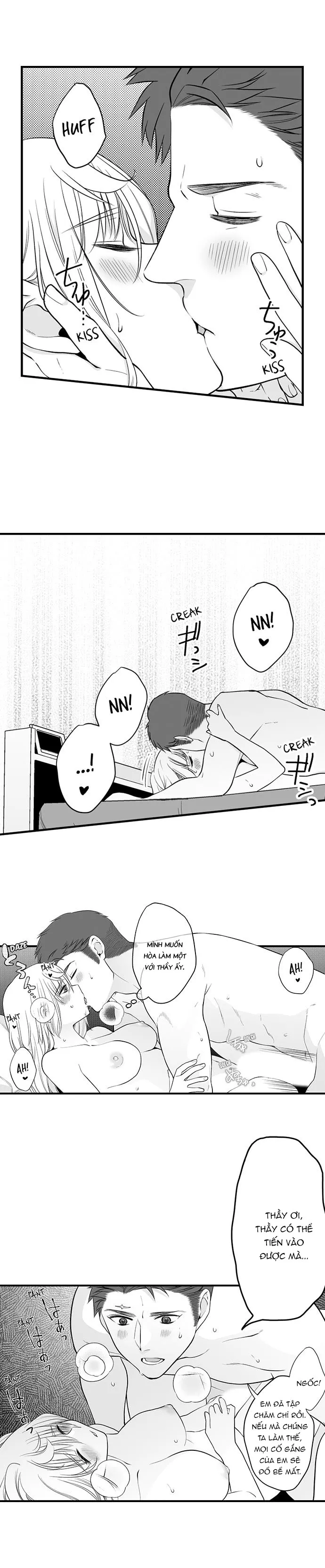 HentaiVN.net - Ảnh 4 - Em muốn làm con mồi của anh [Ookami-san wa Taberaretai ; オオカミさんは食べられたい～不器用女子とヘタレ教師] - Chapter 9: Cơ hội