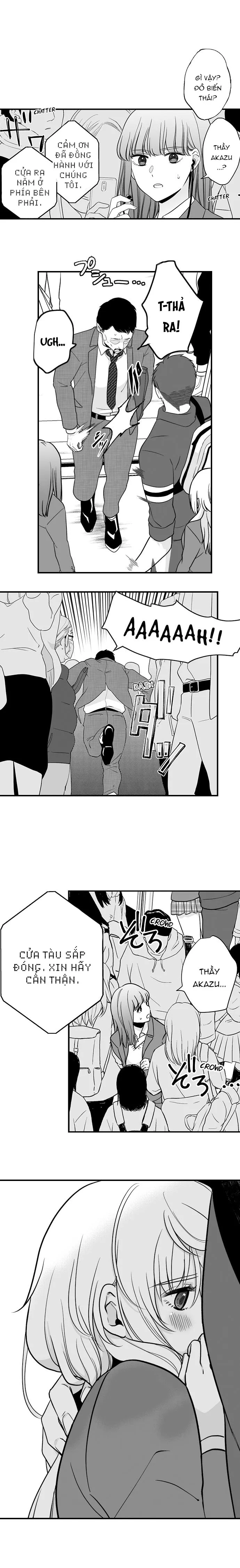 HentaiVN.net - Ảnh 7 - Em muốn làm con mồi của anh [Ookami-san wa Taberaretai ; オオカミさんは食べられたい～不器用女子とヘタレ教師] - Chapter 10: Biến thái