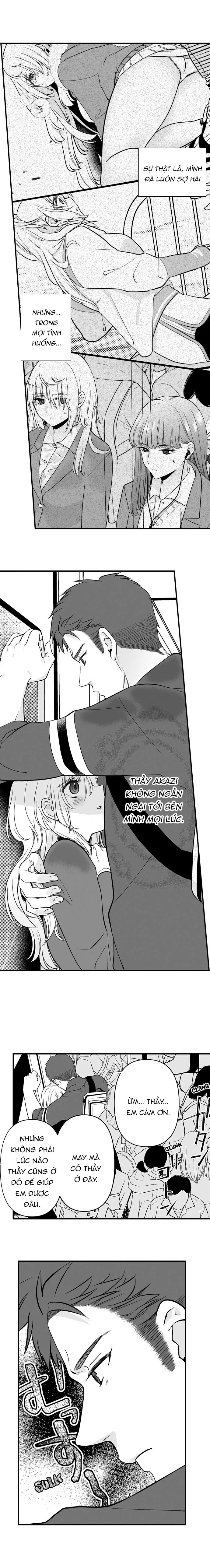 HentaiVN.net - Ảnh 8 - Em muốn làm con mồi của anh [Ookami-san wa Taberaretai ; オオカミさんは食べられたい～不器用女子とヘタレ教師] - Chapter 10: Biến thái