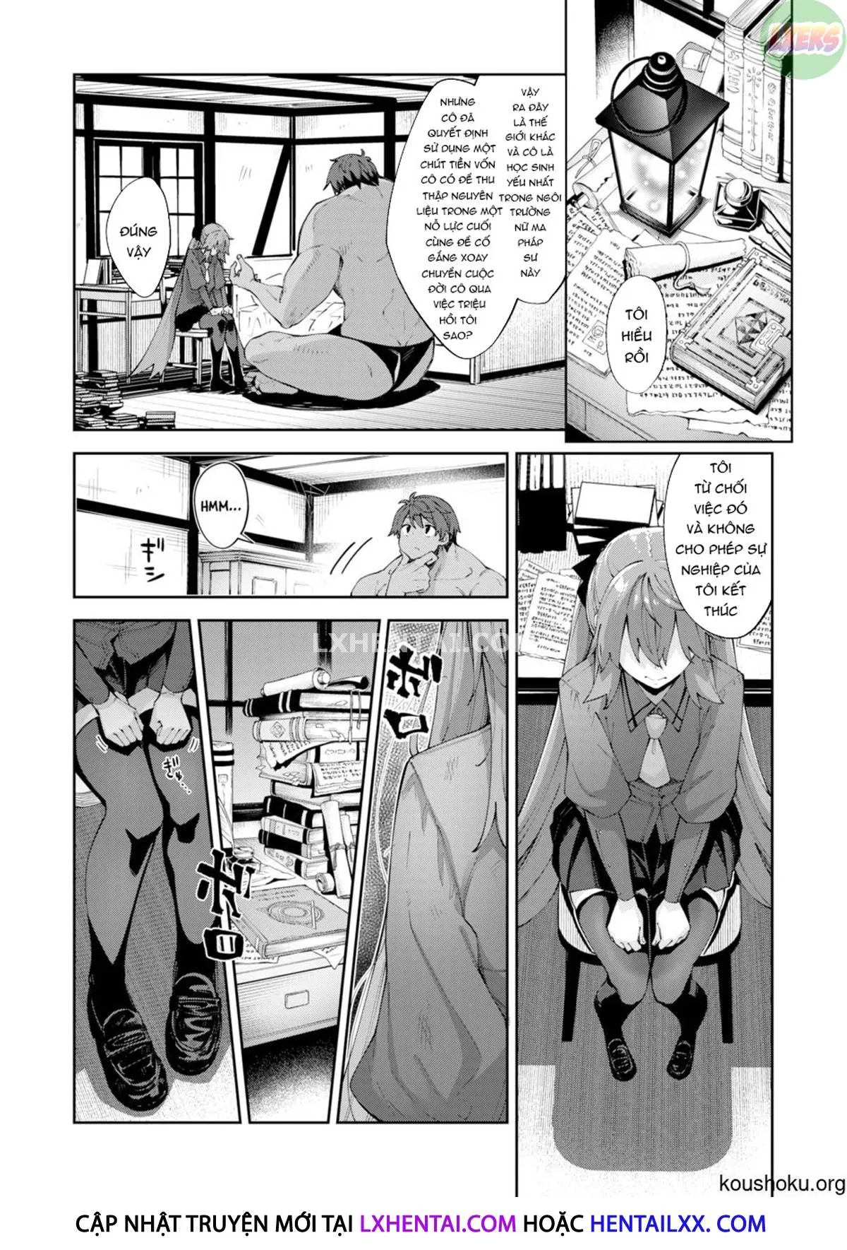 HentaiVN.net - Ảnh 10 - Kiếm may mắn ở dị giới - Chap 1