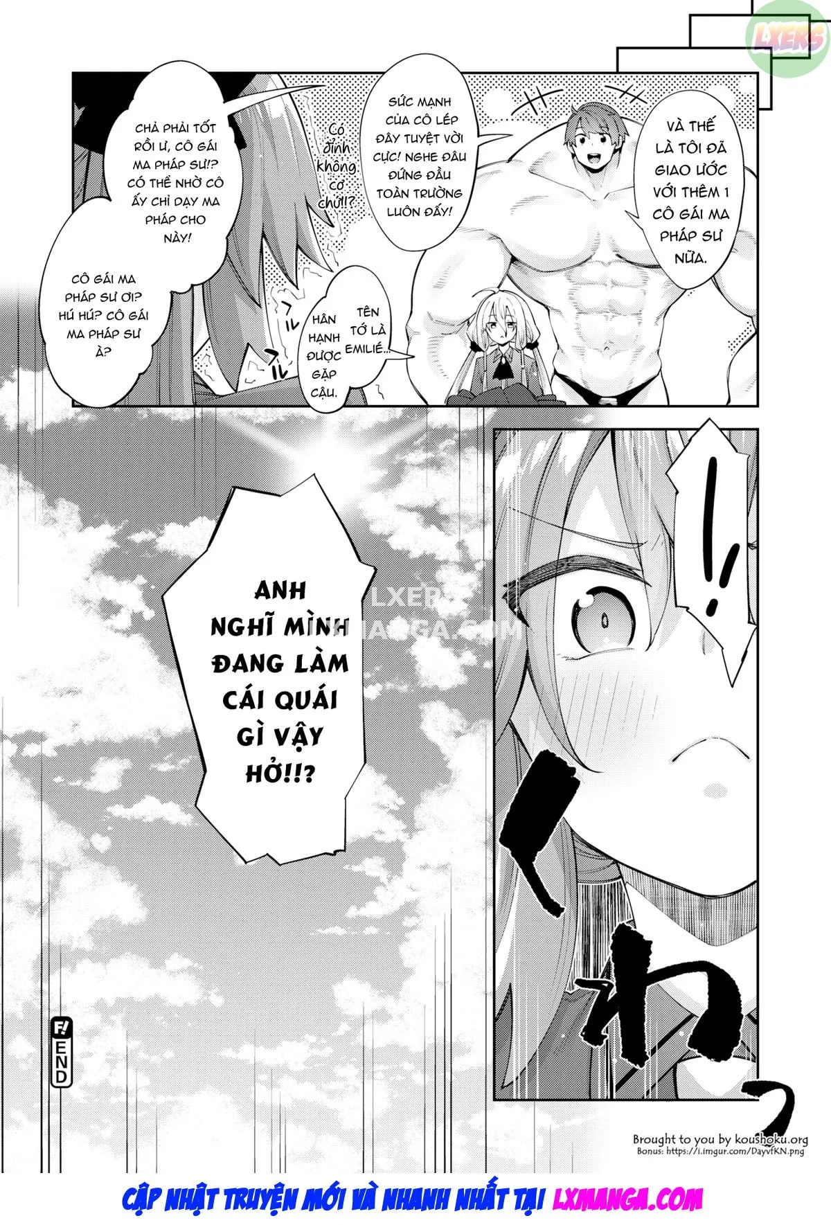 HentaiVN.net - Ảnh 35 - Kiếm may mắn ở dị giới - Chap 2 - [END]