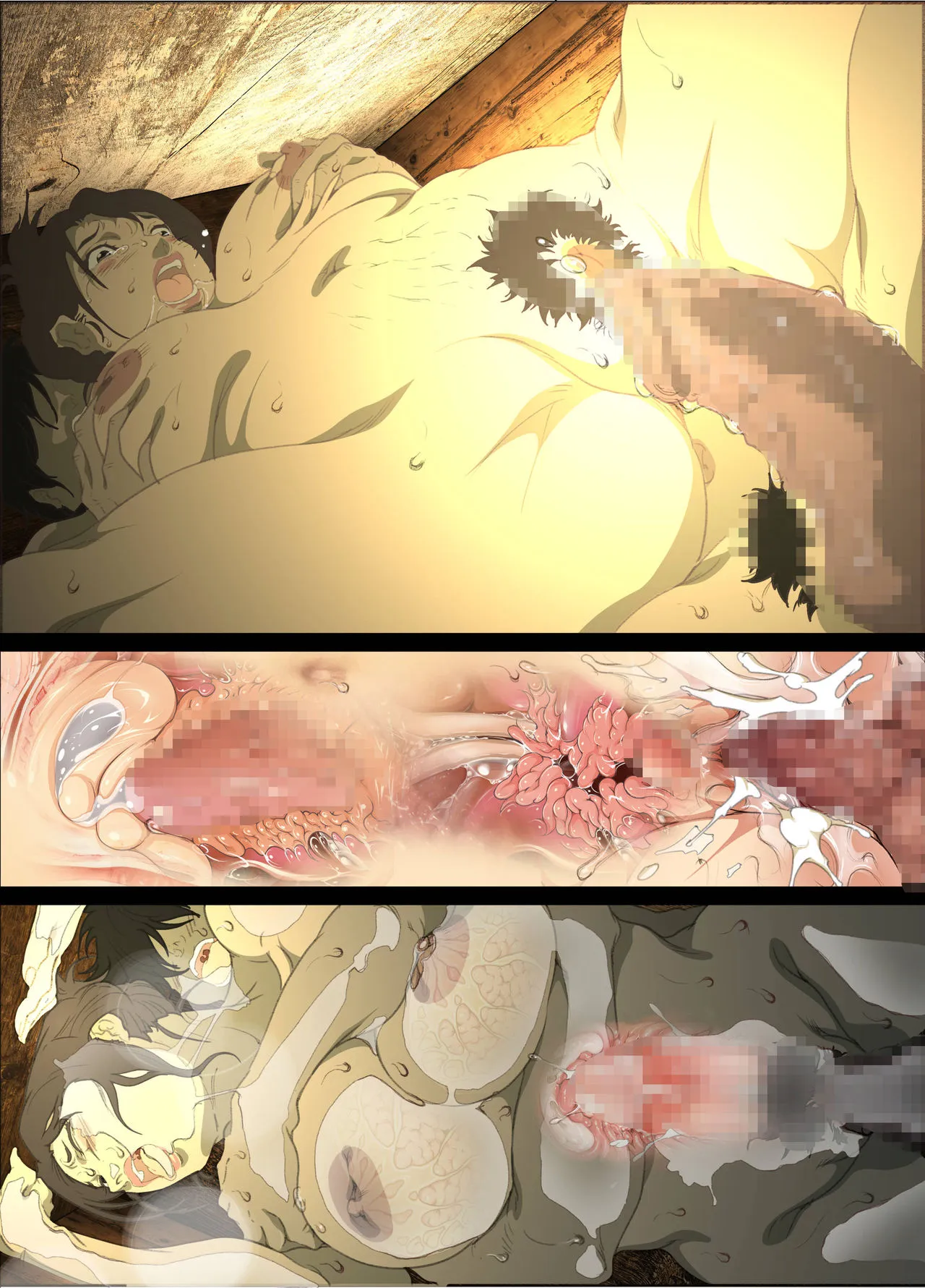 HentaiVN.net - Ảnh 19 - Chiếc tủ đựng đồ [Seieki Mamire no Tansu no Naka ni Tojikomerareta Zenra Oyako no Nurunuru Micchaku Kinshinsoukan] - Artist CG