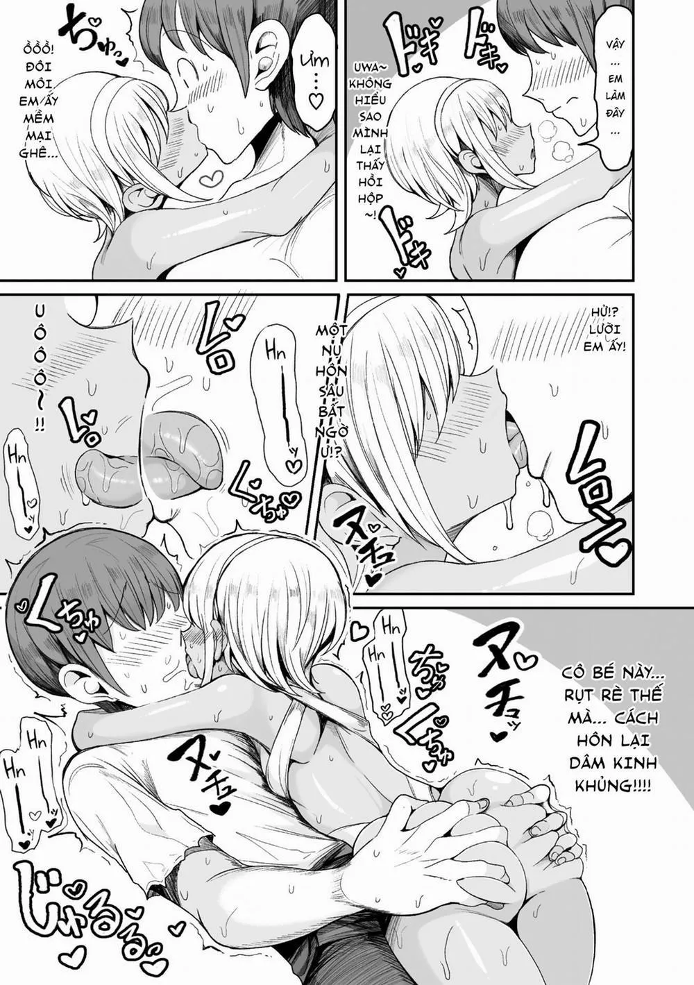HentaiVN.net - Ảnh 17 - Nagaretsuita no wa Kasshoku Loli Shika Inai Mujintou deshita - Oneshot
