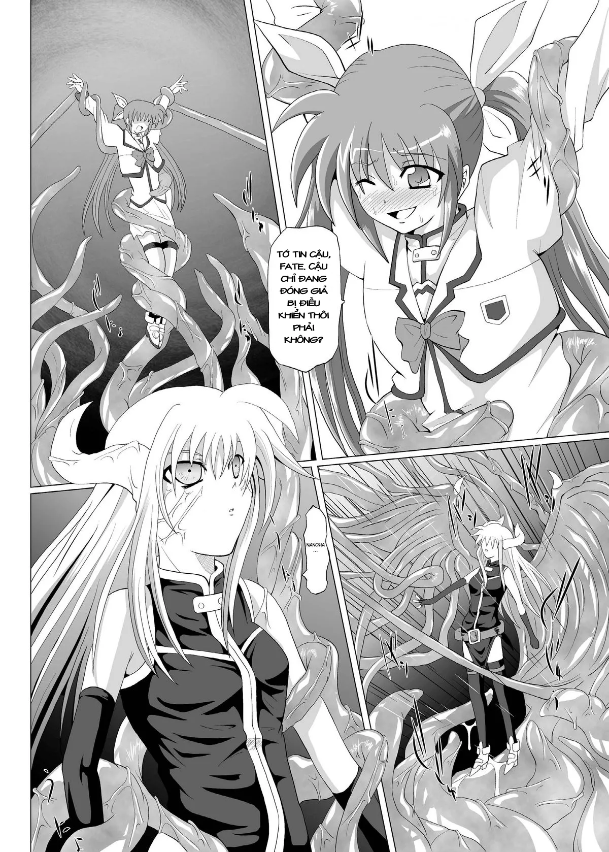HentaiVN.net - Ảnh 7 - Rokka Kaimetsu (Magical Girl Lyrical Nanoha) [Rakujitsu] - Chap 7