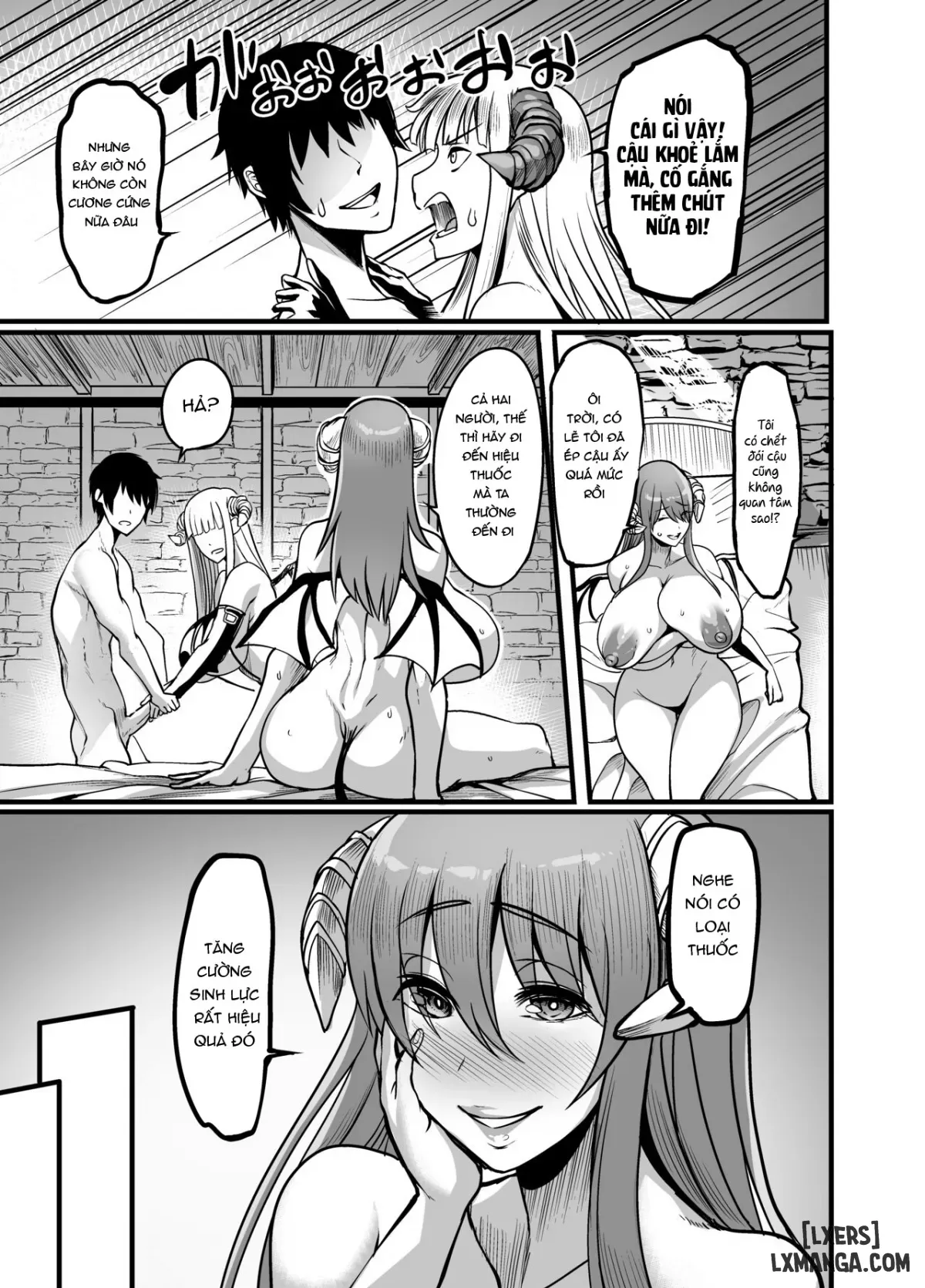 HentaiVN.net - Ảnh 10 - Youkoso Succubus Machi e 3 ~Kedamono Gari no Seiryokuzai~ - Oneshot