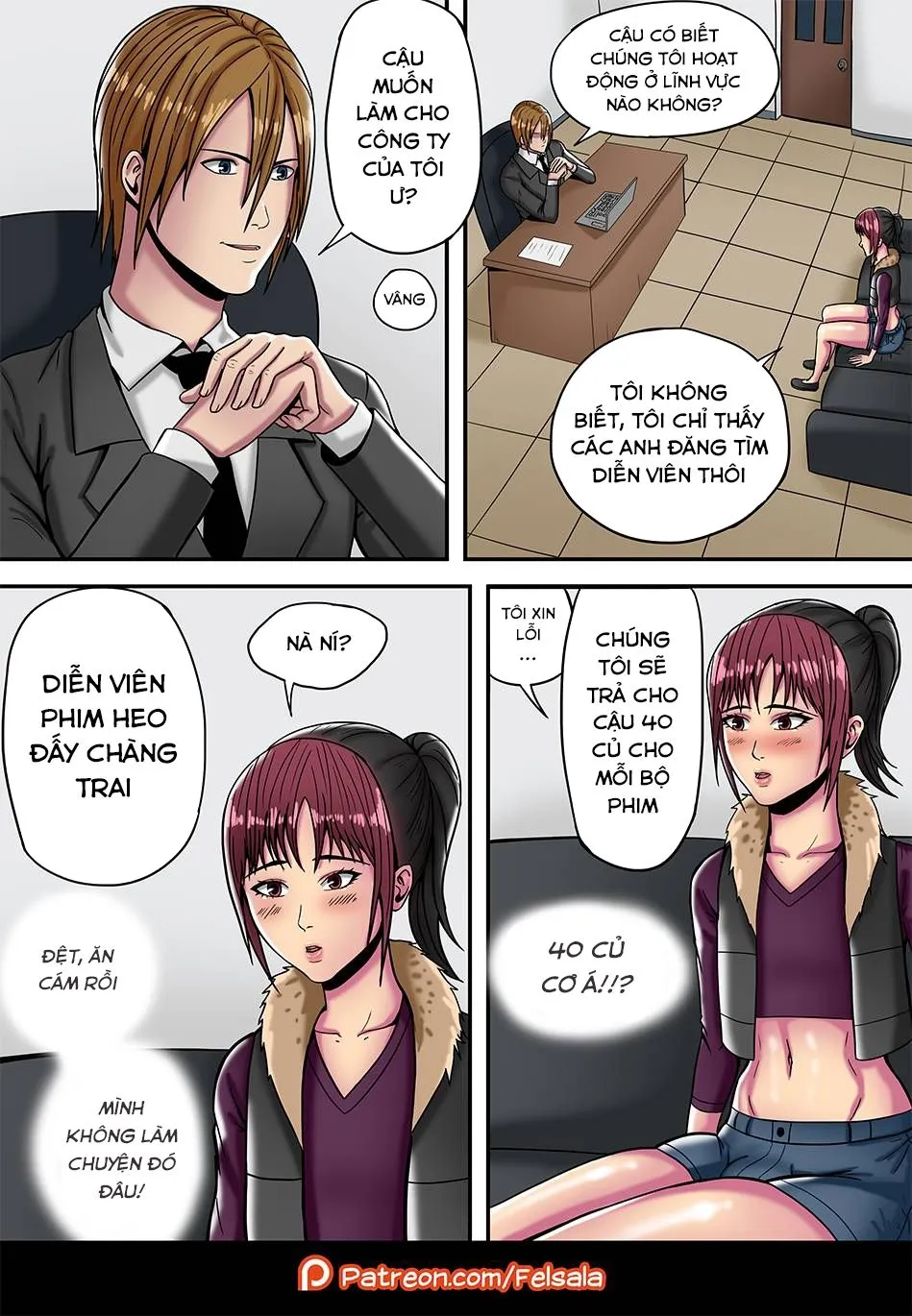 HentaiVN.net - Ảnh 5 - Looking For A Job - Chap 1