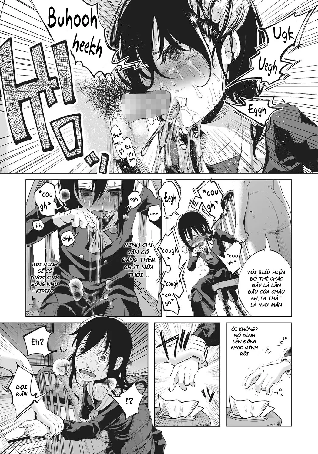 HentaiVN.net - Ảnh 13 - Ước mơ được tới trường của koyuki [An An Unhappy] - Oneshot