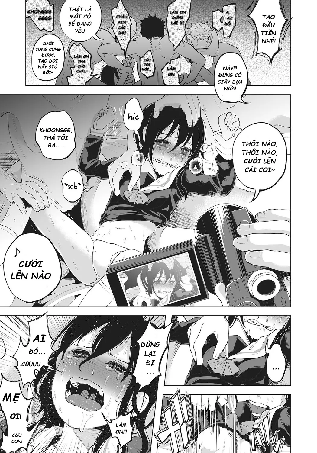HentaiVN.net - Ảnh 15 - Ước mơ được tới trường của koyuki [An An Unhappy] - Oneshot