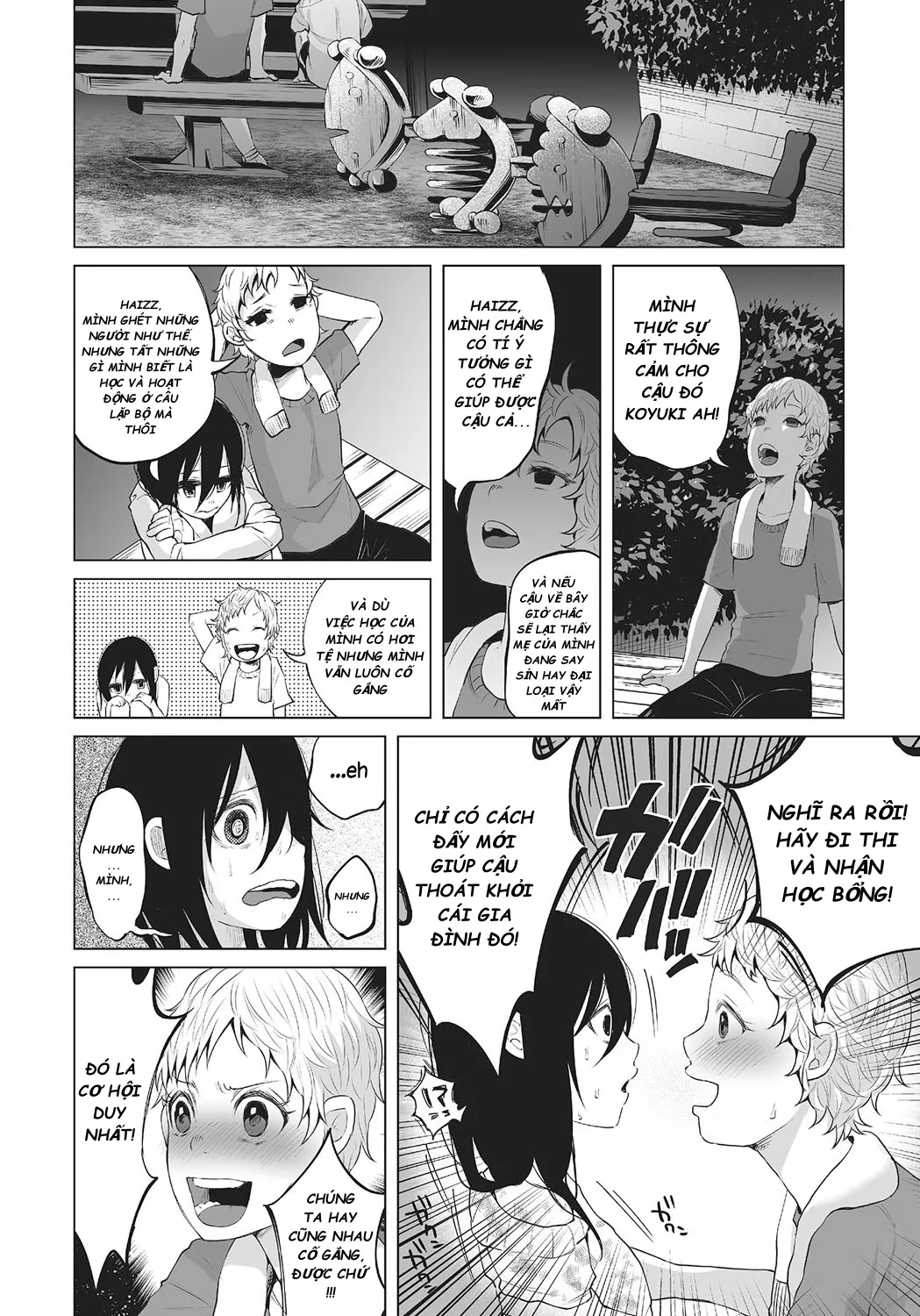 HentaiVN.net - Ảnh 6 - Ước mơ được tới trường của koyuki [An An Unhappy] - Oneshot