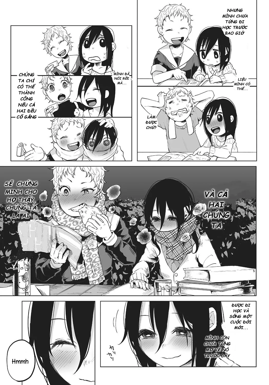 HentaiVN.net - Ảnh 7 - Ước mơ được tới trường của koyuki [An An Unhappy] - Oneshot