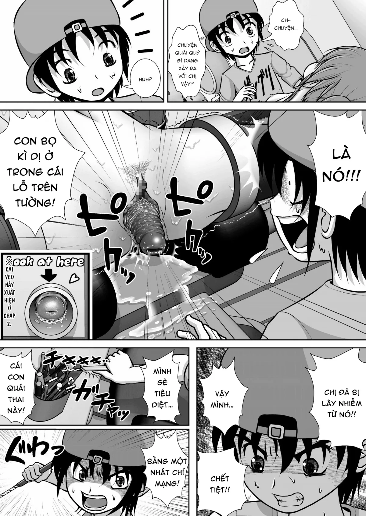HentaiVN.net - Ảnh 46 - Chitsu Hakai-Kei Joshi 3 [膣破壊系女子3] - Oneshot