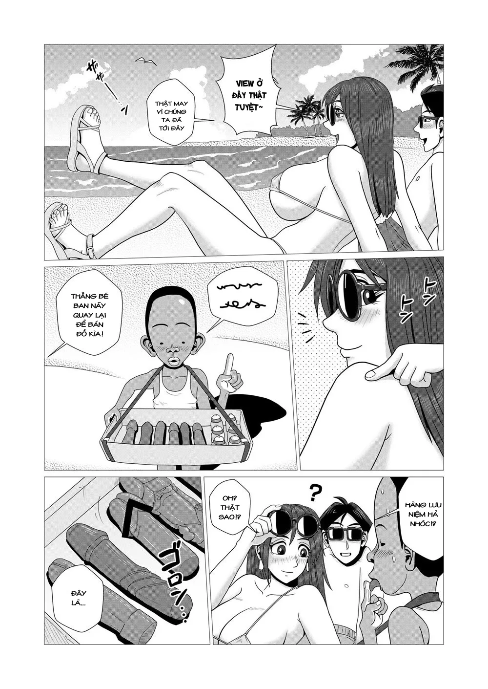 HentaiVN.net - Ảnh 4 - Tôi Hạnh Phúc Khi Bị Cắm Sừng [HAPPY CUCKOLD HUSBAND] - Chap 2-Saya và thằng nhóc miền biển kì quặc