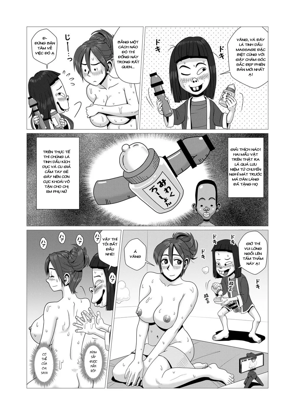 HentaiVN.net - Ảnh 12 - Tôi Hạnh Phúc Khi Bị Cắm Sừng [HAPPY CUCKOLD HUSBAND] - Chap 3-Saya và thằng nhóc biến thái