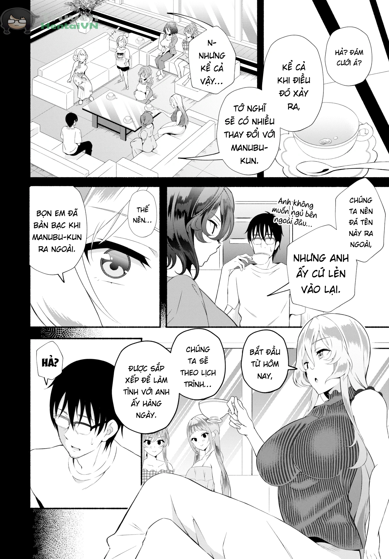 HentaiVN.net - Ảnh 4 - My Gloomy Self Used These Magic Items to Turn My Share House into a Harem. Ch.19-20 (Dascomi Vol.30) - Chap 1