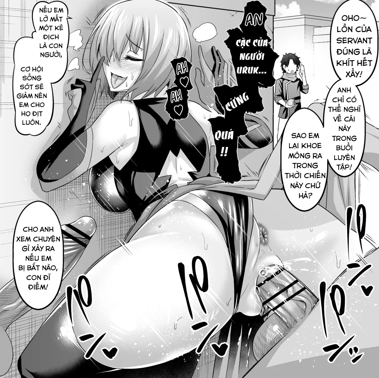 HentaiVN.net - Ảnh 7 - Mash, Uruk nite kusogaki no komori irai wo ukeru - Oneshot