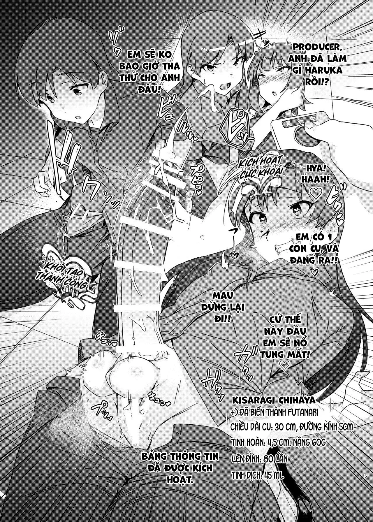 HentaiVN.net - Ảnh 4 - Idol Futanari-ka Switch [アイドルふたなり化スイッチ] - Chap 1: Biến gái thành futanari