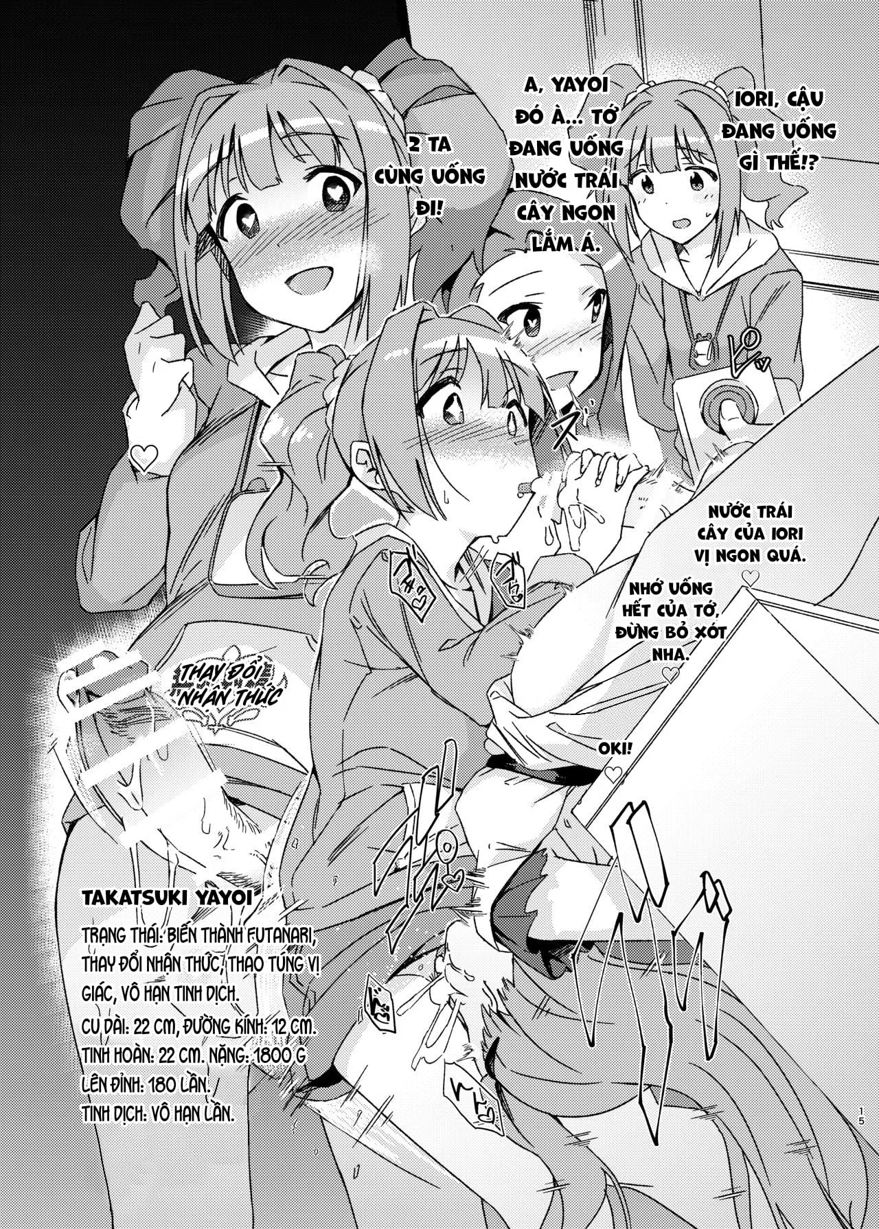 HentaiVN.net - Ảnh 4 - Idol Futanari-ka Switch [アイドルふたなり化スイッチ] - Chap 2: Lượt cuối cùng