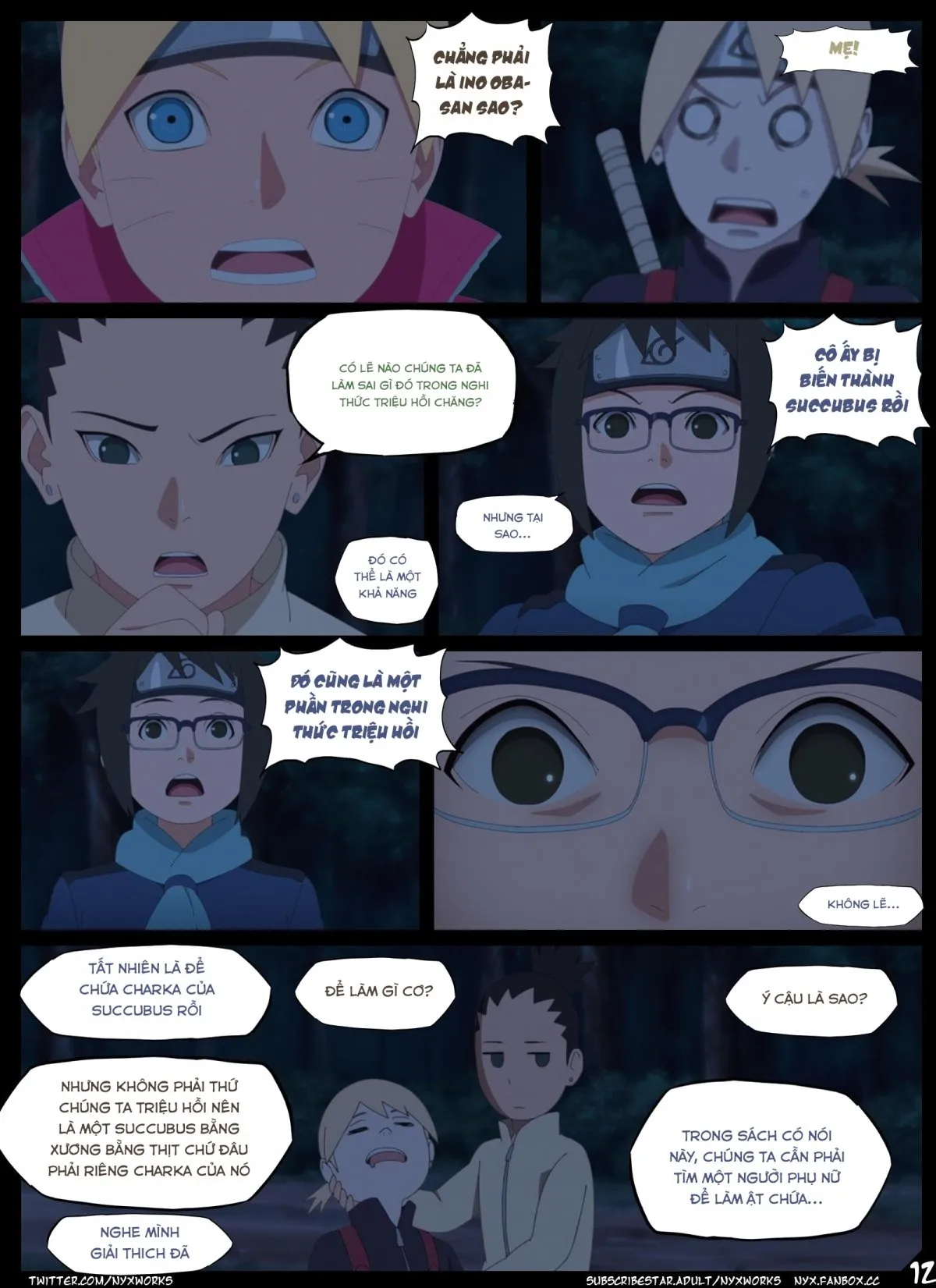HentaiVN.net - Ảnh 12 - Night of the Ritual (Naruto) - Oneshot