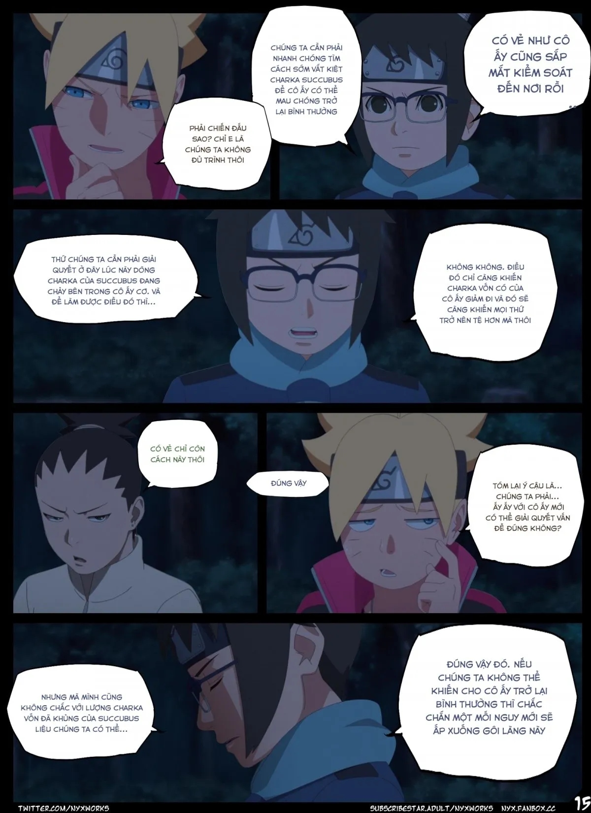 HentaiVN.net - Ảnh 15 - Night of the Ritual (Naruto) - Oneshot