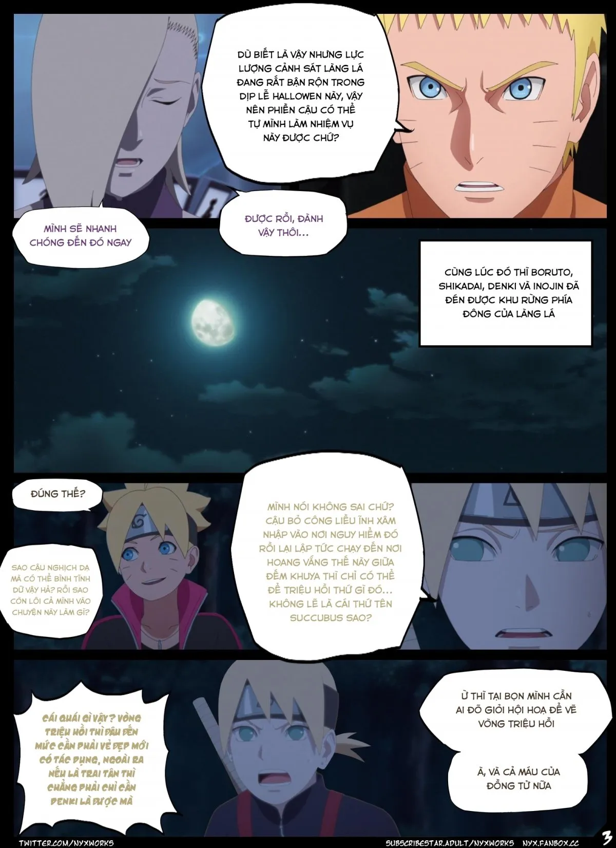 HentaiVN.net - Ảnh 3 - Night of the Ritual (Naruto) - Oneshot