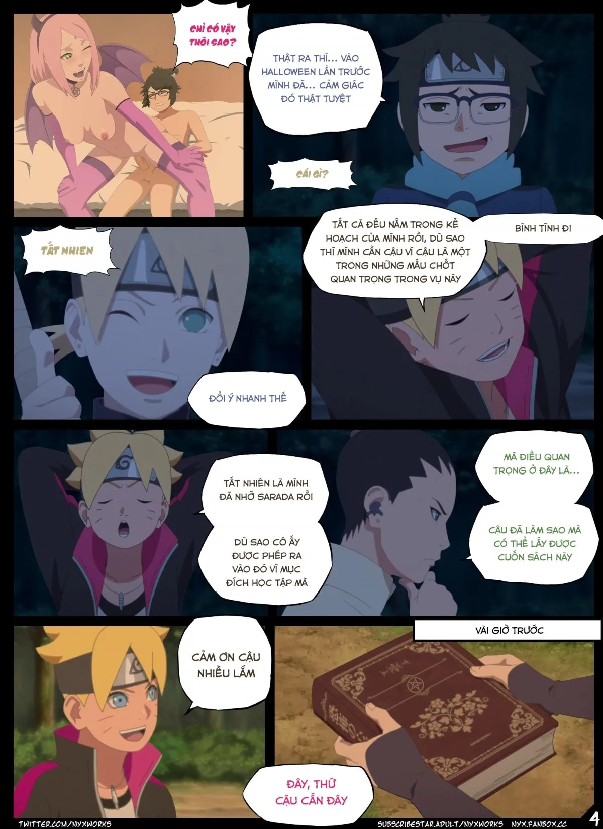 HentaiVN.net - Ảnh 4 - Night of the Ritual (Naruto) - Oneshot